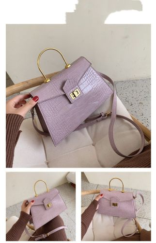 Autumn And Winter New Trendy Fashion Wild One-shoulder Portable Messenger Small Square Bag